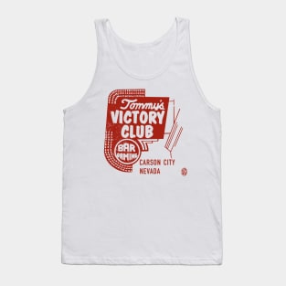 Vintage Victory Club Carson City Nevada Tank Top